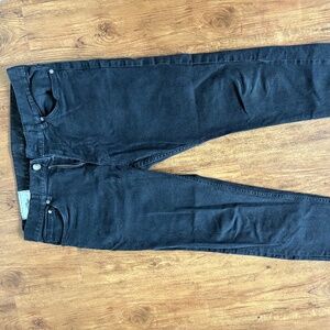 H&M black denim - slim - size 34x32